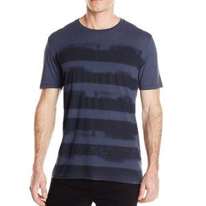 DKNY Jeans Men's S/Blur Stripes Crw Nk Tee